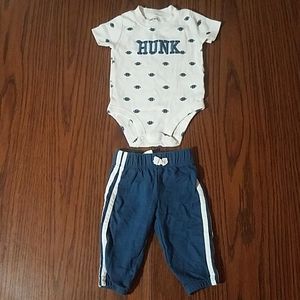 Carter's 3M baby outfit